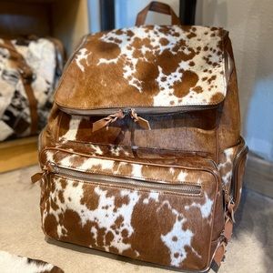 BRAZILIAN COWHIDE BACKPACK ❤️